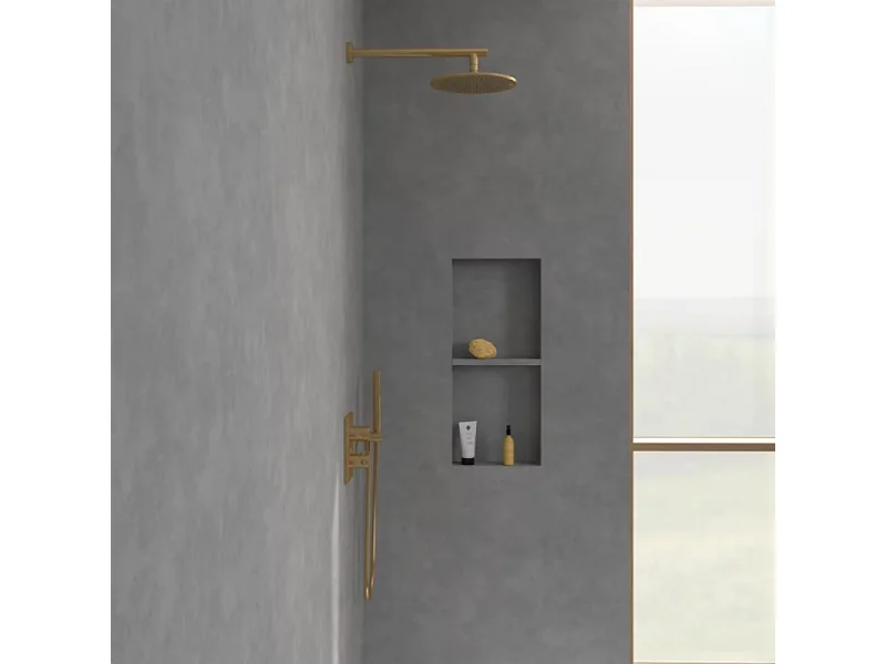 Douche de tête VILLEROY ET BOCH Universal ronde Or brossé