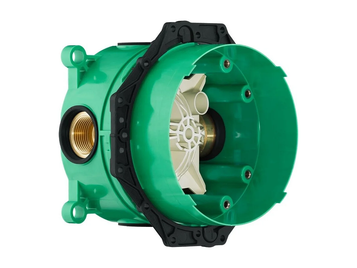 Colonne de douche encastrée thermostatique HANSGROHE Raindance E 240 raccord plafond