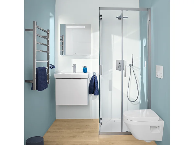 Mitigeur mécanique encastré VILLEROY ET BOCH Architectura Square Chrome