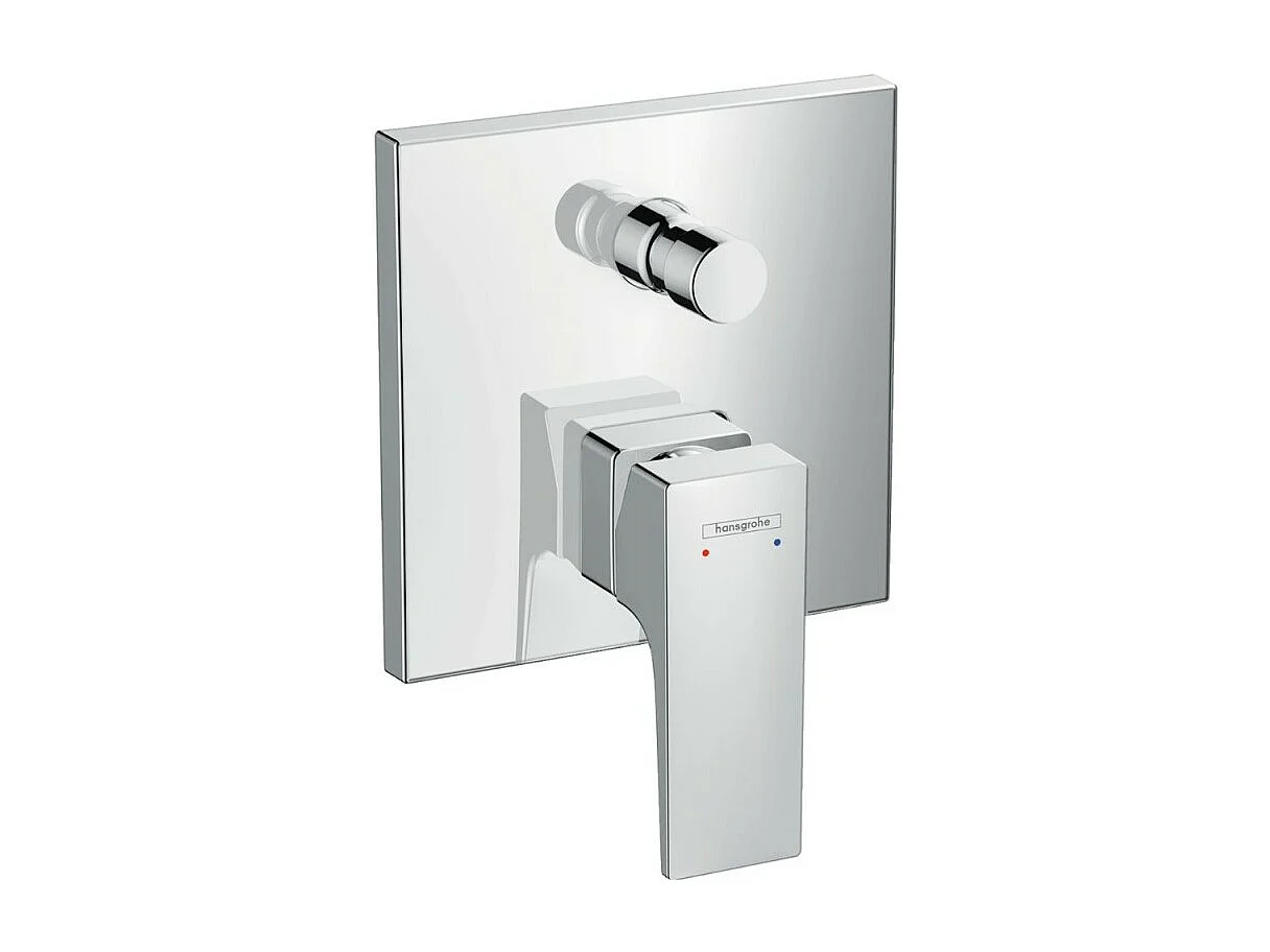 HANSGROHE Lot douche de tête Raindance E avec façade mitigeur bain/douche, corps encastré, douchette à main, flexible