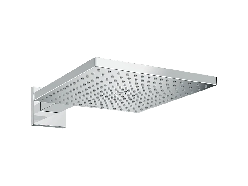 HANSGROHE Lot douche de tête Raindance E avec façade mitigeur bain/douche, corps encastré, douchette à main, flexible