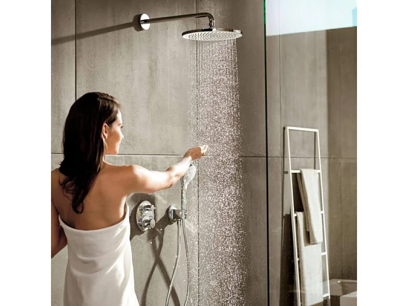 HANSGROHE Pack encastré Croma Select S avec mitigeur thermostatique Ecostat S chromé