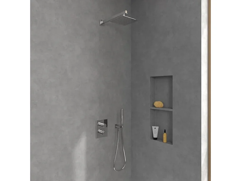 Douche de tête 200 VILLEROY ET BOCH Universal rectangle Chrome