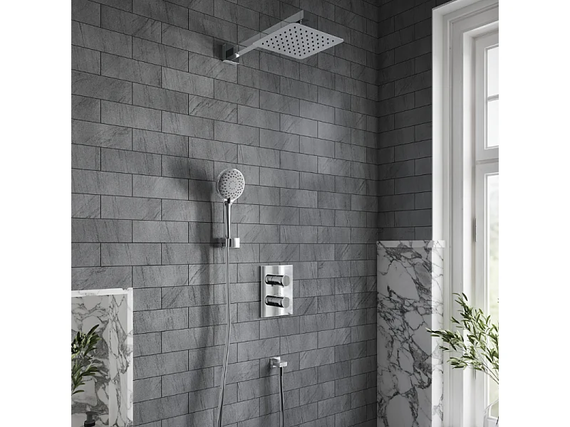 Douche de tête 200 VILLEROY ET BOCH Universal rectangle Chrome