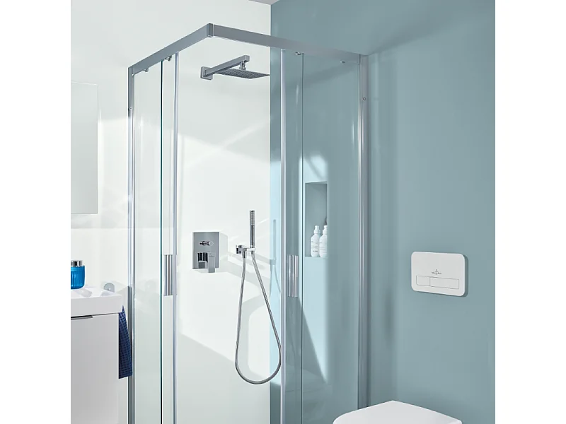 Douche de tête 200 VILLEROY ET BOCH Universal rectangle Chrome