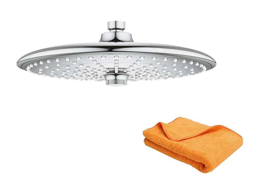 Douche de tête GROHE Vitalio Joy 260 3 jets + microfibre