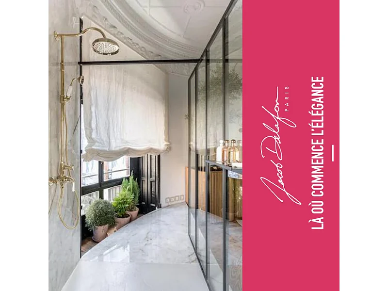 Colonne de douche JACOB DELAFON Cléo 1889 or beige