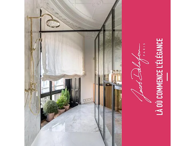 Colonne de douche JACOB DELAFON Cléo 1889 or beige