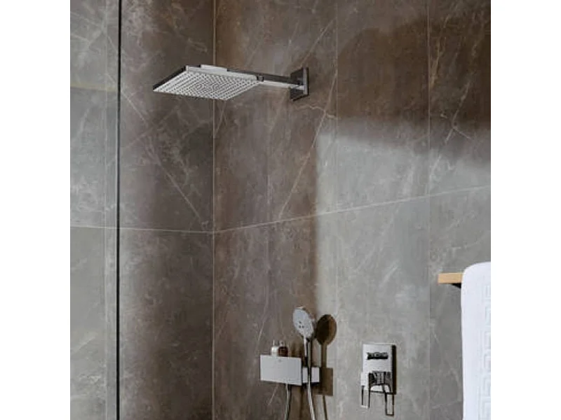 Douche de tête HANSGROHE Raindance E, 1 jet avec bras de douche chromé