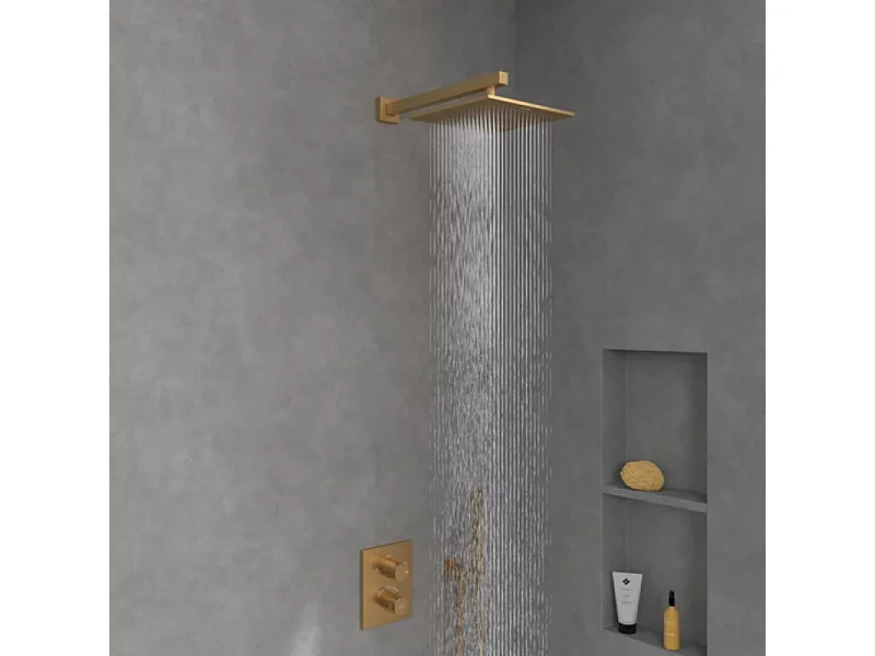 Douche de tête VILLEROY ET BOCH Universal rectangle Or brossé