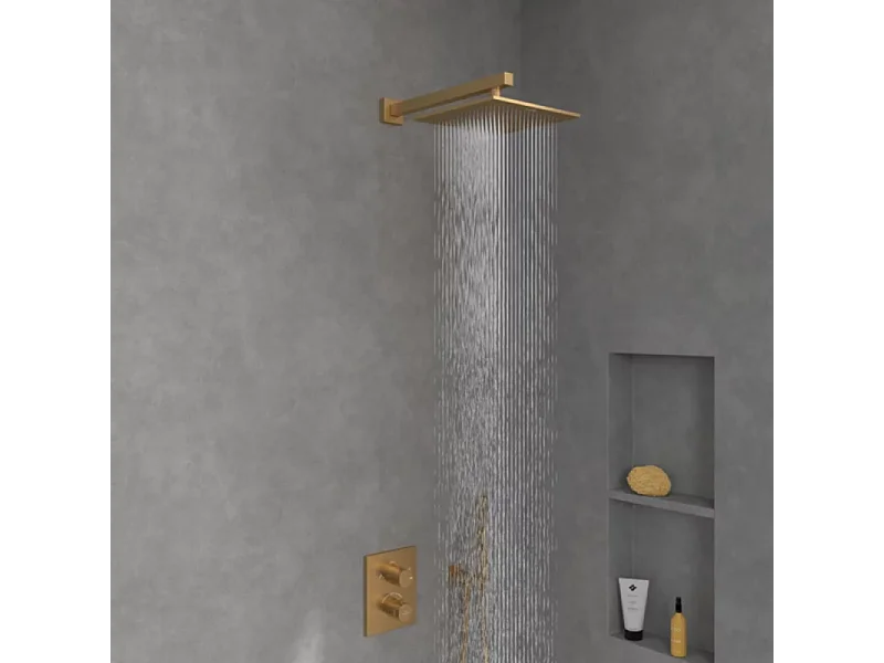 Douche de tête VILLEROY ET BOCH Universal rectangle Or brossé