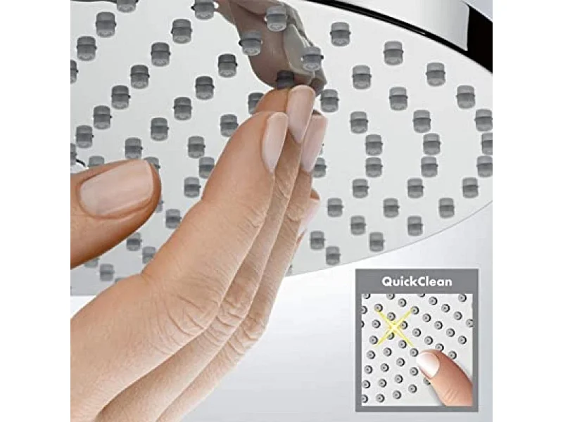 Mitigeur douche encastrable thermostatique HANSGROHE + Douche de tête Raindance S 240, Design rond