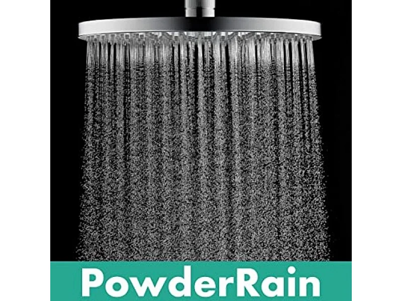 Mitigeur douche encastrable thermostatique HANSGROHE + Douche de tête Raindance S 240, Design rond