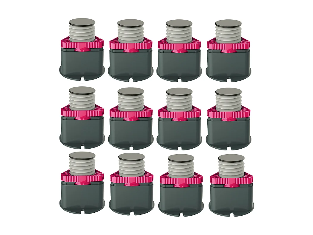 Kit de réhausse 12 pieds JACOB DELAFON compatible receveurs Ipso et Gaspard