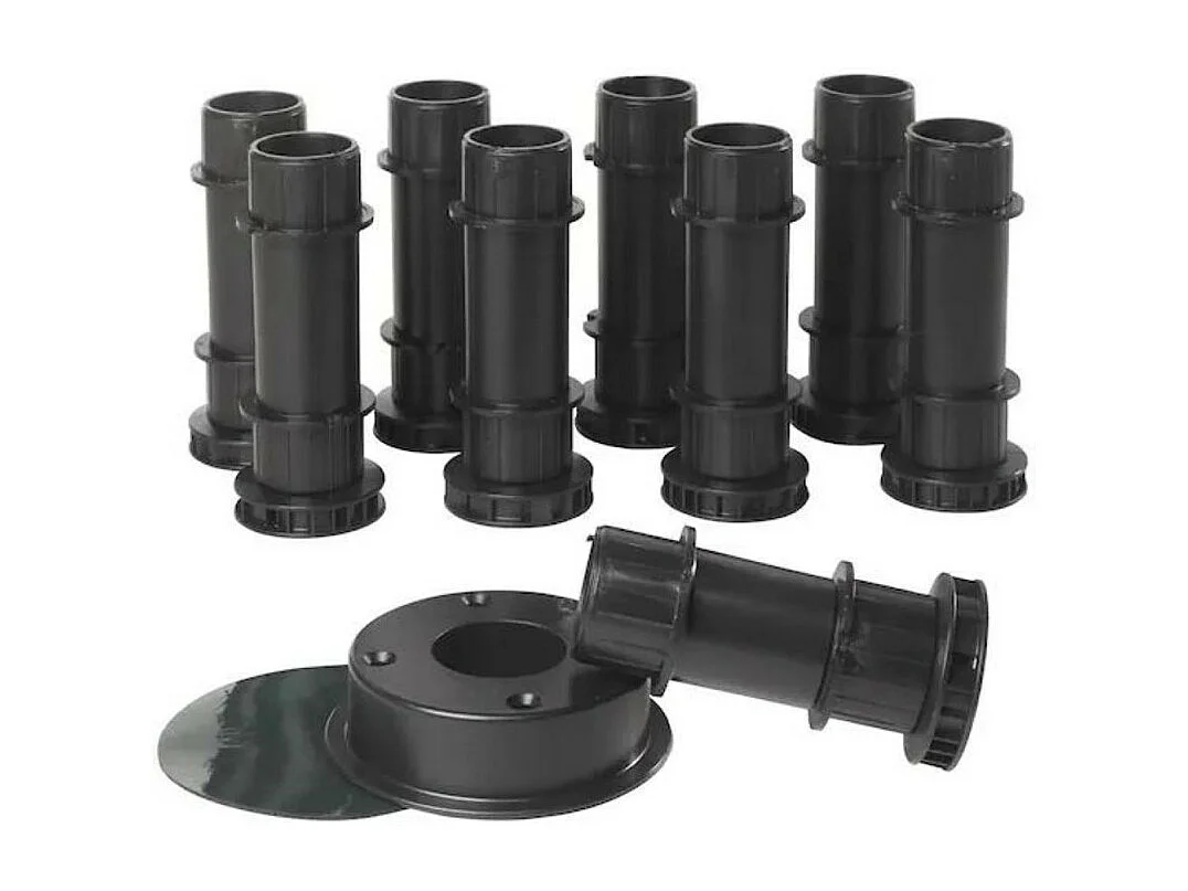 Lot de 13 pieds JACOB DELAFON pour receveur Flight