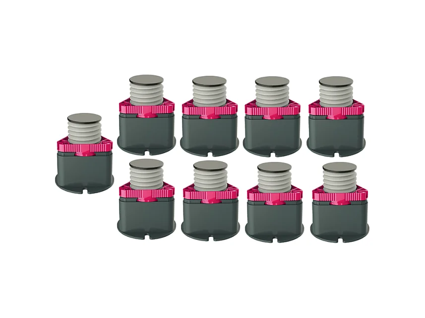 Kit de réhausse 5 pieds JACOB DELAFON compatible receveurs Ipso et Gaspard