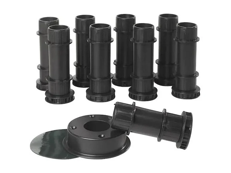 Lot de 11 pieds JACOB DELAFON pour receveur Flight