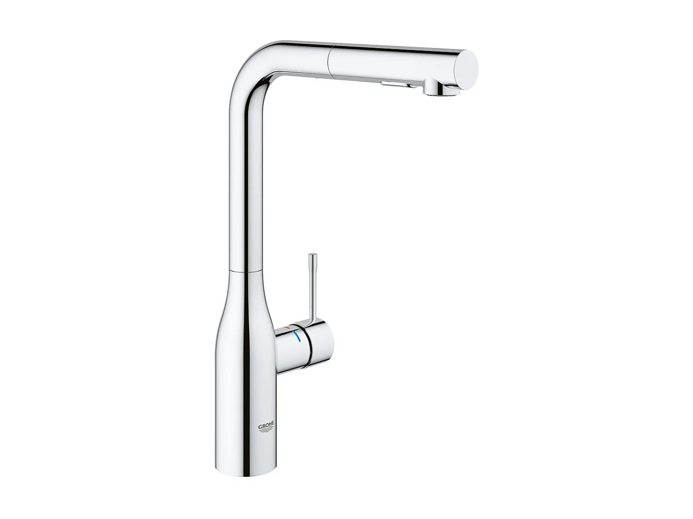 GROHE Essence mezclador de cocina tamaño XL Caño alto cromado extraíble