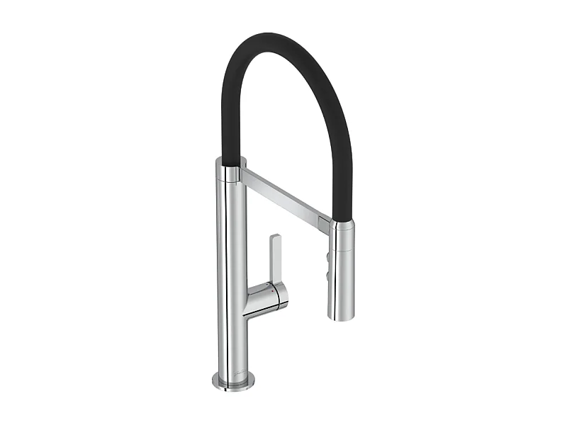 Robinet cuisine douchette extractible JACOB DELAFON Raphaël chromé