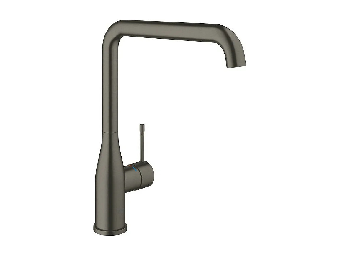GROHE Essence Mezclador de cocina Caño alto grafito duro cepillado - pizarra cepillada