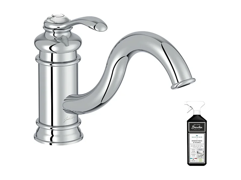 Robinet cuisine JACOB DELAFON Fairfax  + nettoyant Briochin