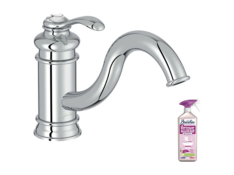 Robinet cuisine JACOB DELAFON Fairfax  + nettoyant Briochin