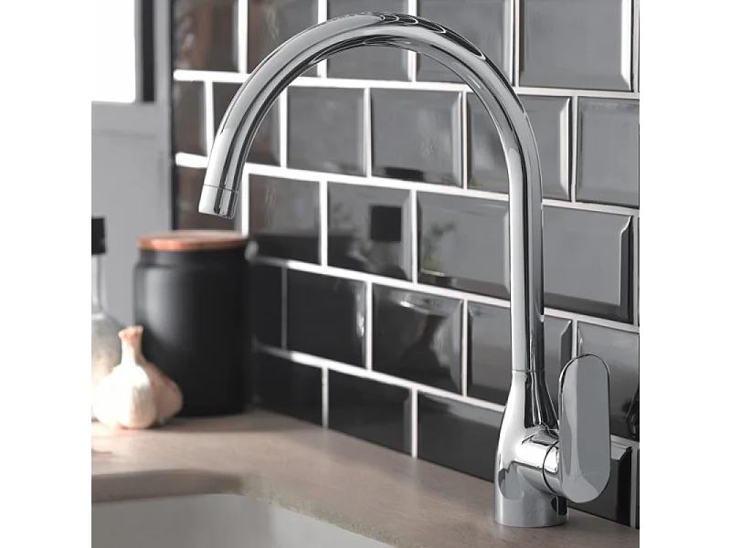 JACOB DELAFON Grifo de cocina Kumin cromado