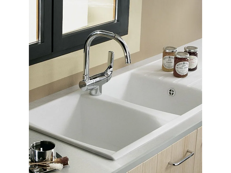 Mitigeur évier JACOB DELAFON Natéo, orientable & rabattable