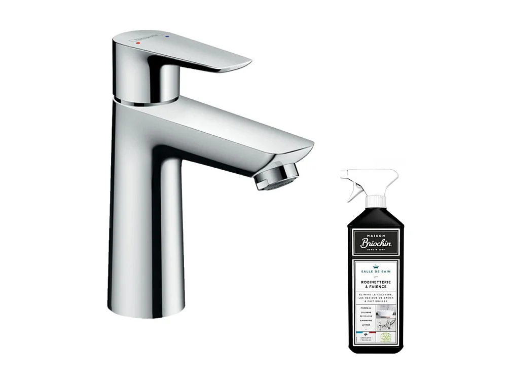 Mitigeur lavabo HANSGROHE Talis E 110  + nettoyant Briochin