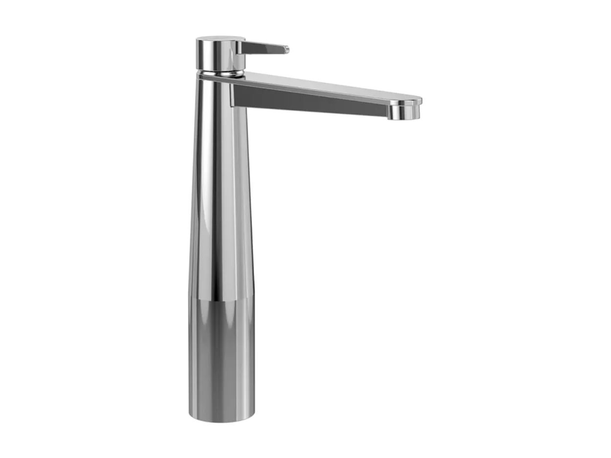 Mitigeur lavabo surélevé VILLEROY ET BOCH Conum avec vidage Push Open Chrome
