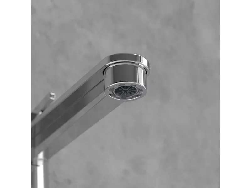 Mitigeur lavabo surélevé VILLEROY ET BOCH Conum avec vidage Push Open Chrome