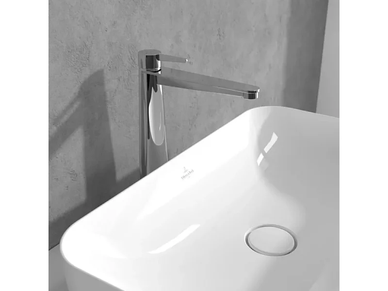 Mitigeur lavabo surélevé VILLEROY ET BOCH Conum avec vidage Push Open Chrome