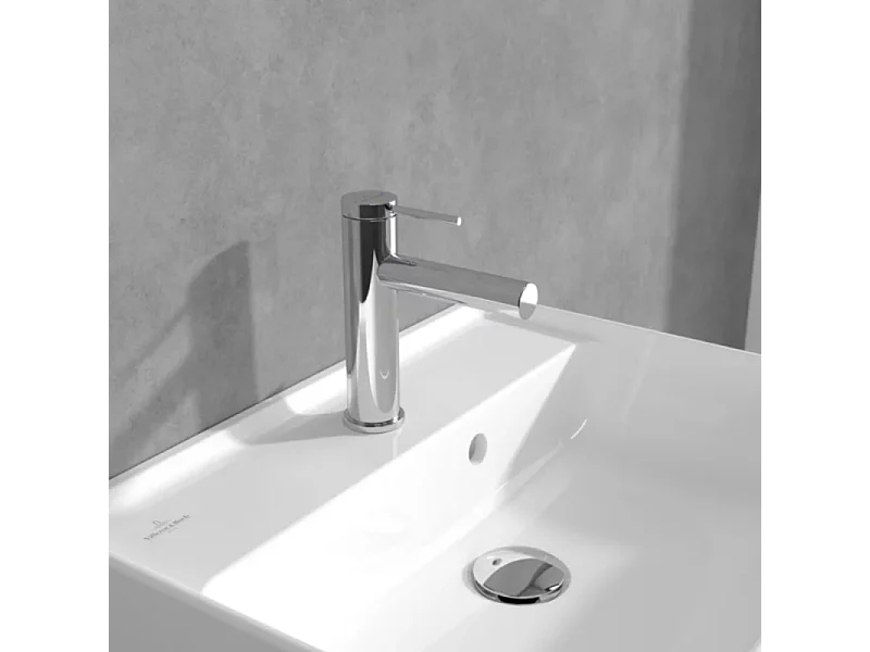 Mitigeur lavabo VILLEROY ET BOCH Loop & Friends avec tirette chrome