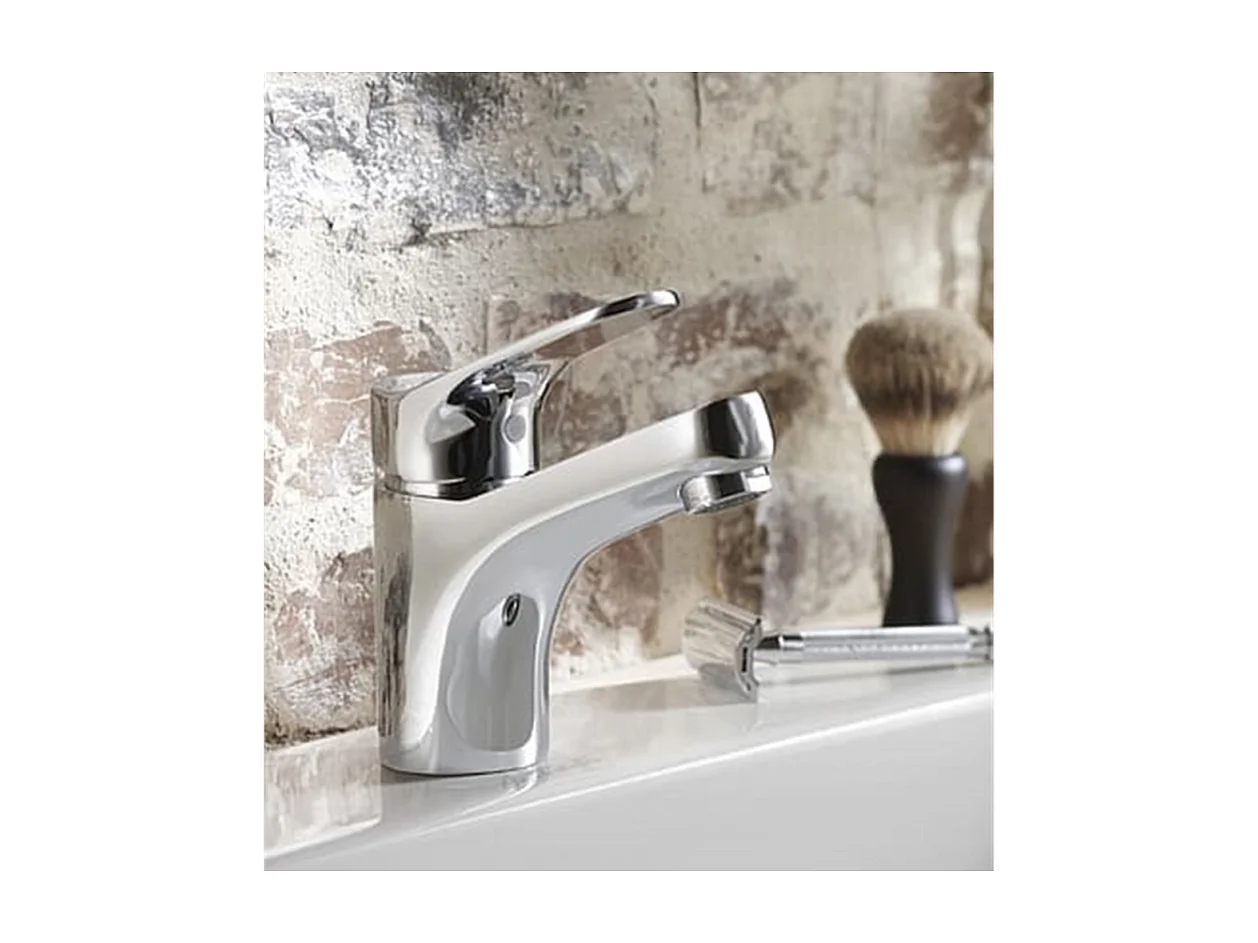 Mitigeur lavabo JACOB DELAFON Brive chrome + nettoyant Briochin