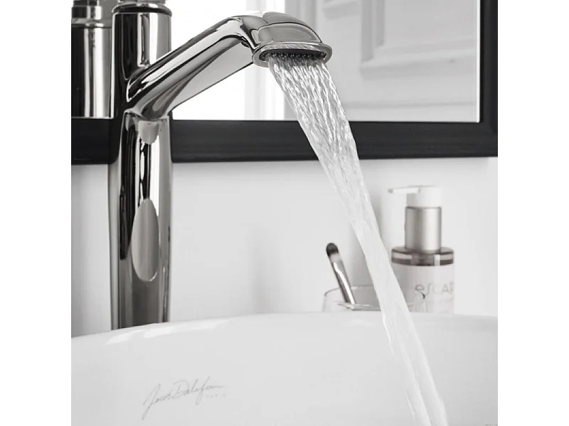 Lot de 2 mitigeurs lavabo haut JACOB DELAFON Cléo 1889 chromés