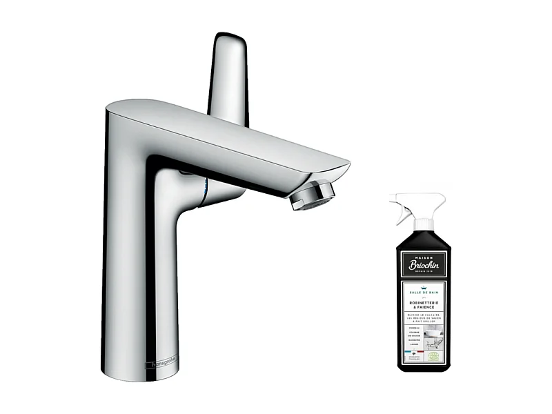 Mitigeur lavabo HANSGROHE Talis E 150 - Taille S + nettoyant Briochin