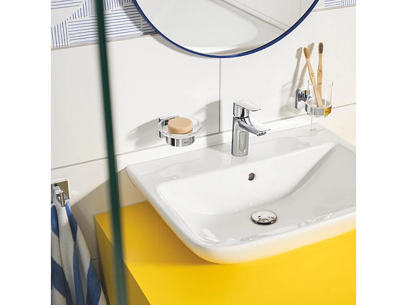 Lot de 2 Mitigeurs lavabo Grohe Start 2021 avec vidage Push-Open chromé