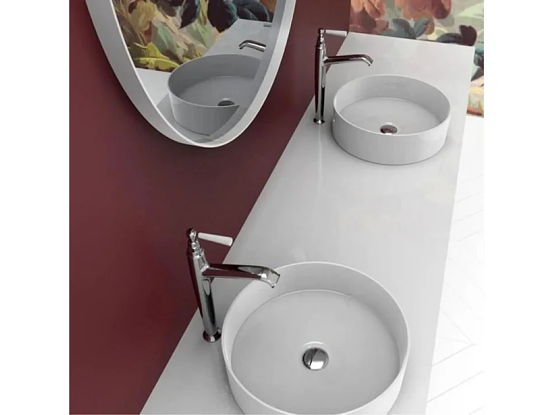 Mitigeur lavabo haut JACOB DELAFON Cléo 1889 chrome + nettoyant Briochin