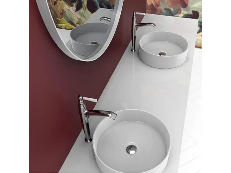 Mitigeur lavabo haut JACOB DELAFON Cléo 1889 chrome + nettoyant Briochin