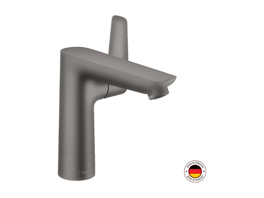 Mitigeur lavabo HANSGROHE Talis E 150 Economie d'eau, noir chromé brossé