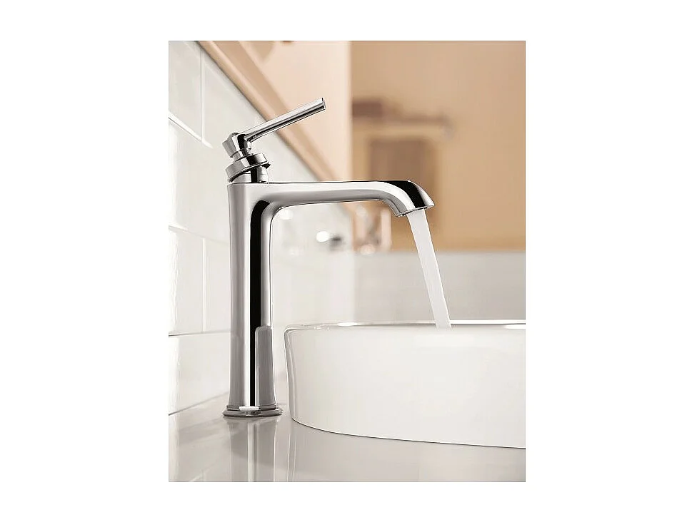 Lot de deux mitigeurs PAINI retro lavabo haut Lady's 180 Chromé