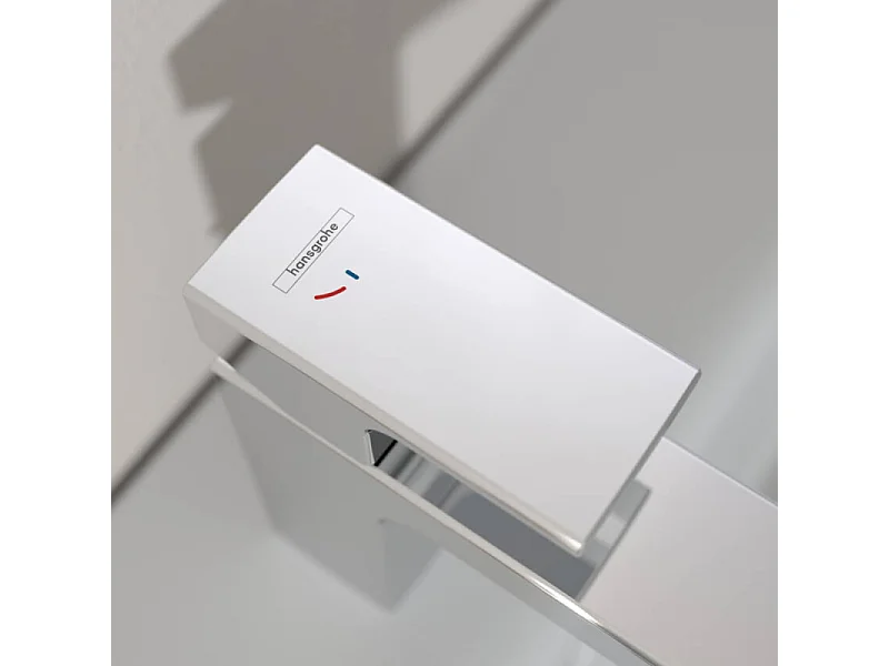 Mitigeur lavabo HANSGROHE Vernis Shape70 CoolStart avec tirette et vidage Chromé + nettoyant Briochin