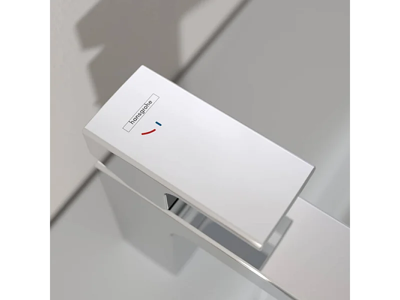 Mitigeur lavabo HANSGROHE Vernis Shape70 CoolStart avec tirette et vidage Chromé + nettoyant Briochin