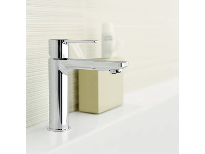 Lot de 2 mitigeurs lavabo GROHE Lineare S avec tirette