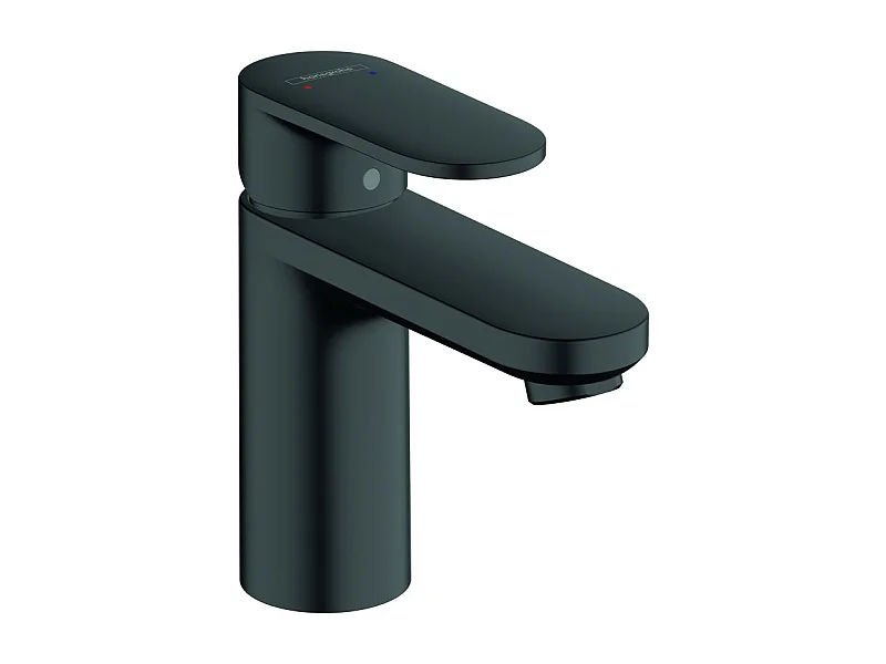HANSGROHE Mezclador de lavabo Vernis Blend 100 Negro mate sin extraíble ni desagüe