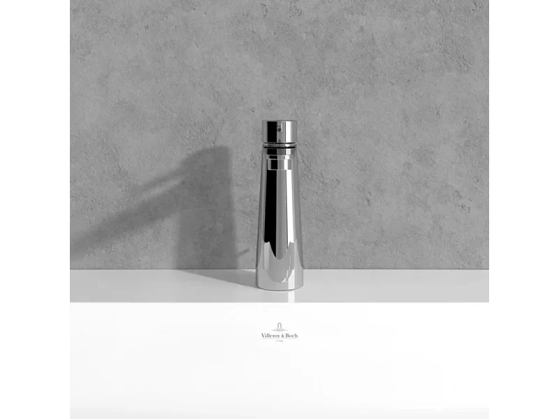 Mitigeur lavabo VILLEROY ET BOCH Conum ouverture dessus avec tirette Chrome