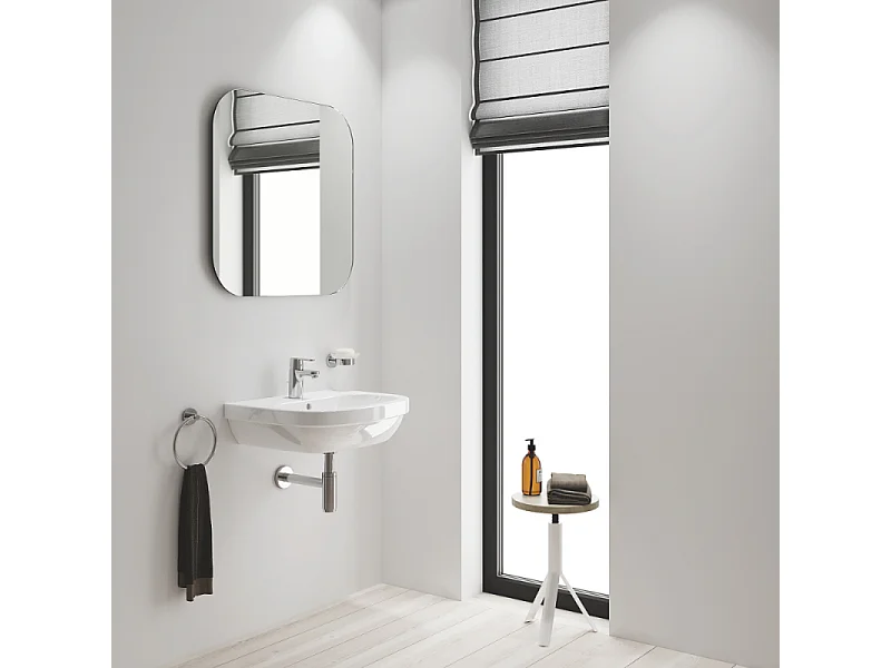 Mitigeur lavabo GROHE Quickfix Get Taille S avec tirette et vidage + nettoyant GrohClean