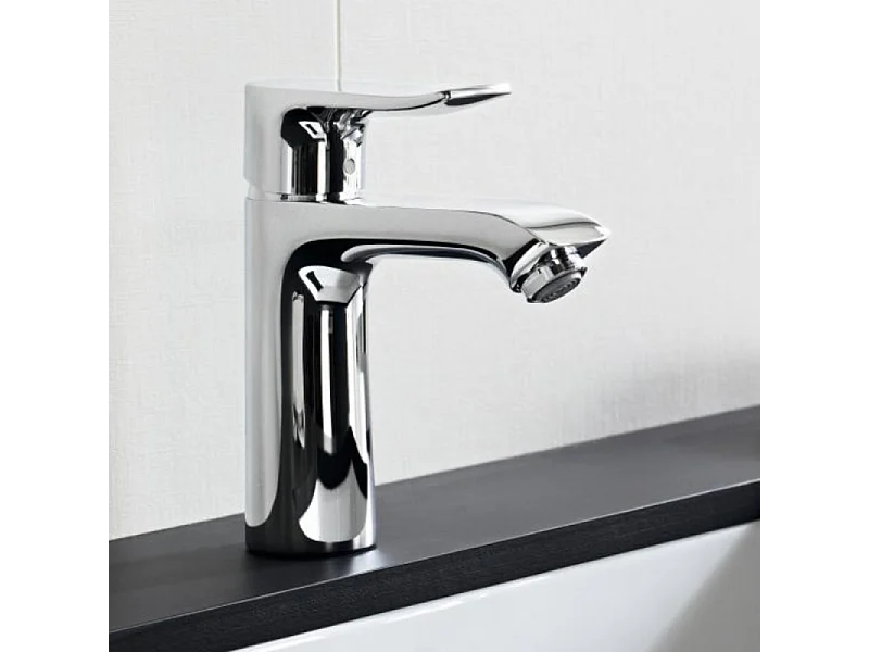 Mitigeur lavabo HANSGROHE 110 chrome + nettoyant Briochin