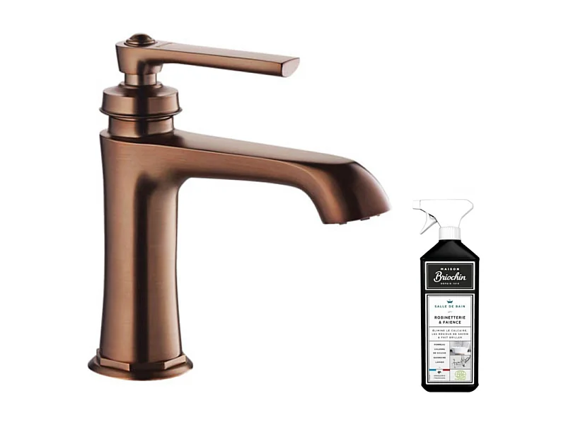 Mitigeur lavabo PAINI Lady's 100 auburn + nettoyant Briochin