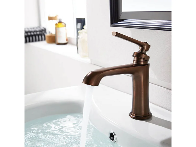 Mitigeur lavabo PAINI Lady's 100 auburn + nettoyant Briochin